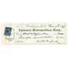 Image 1 : Union General Napoleon Bonaparte Buford Signed Civil War Check