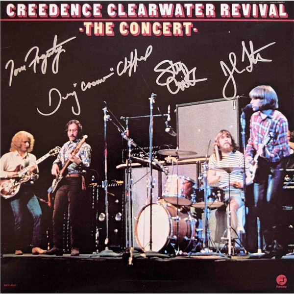 Creedence Clearwater Revival The Concert signed album