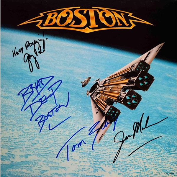Boston Third Stage signed album