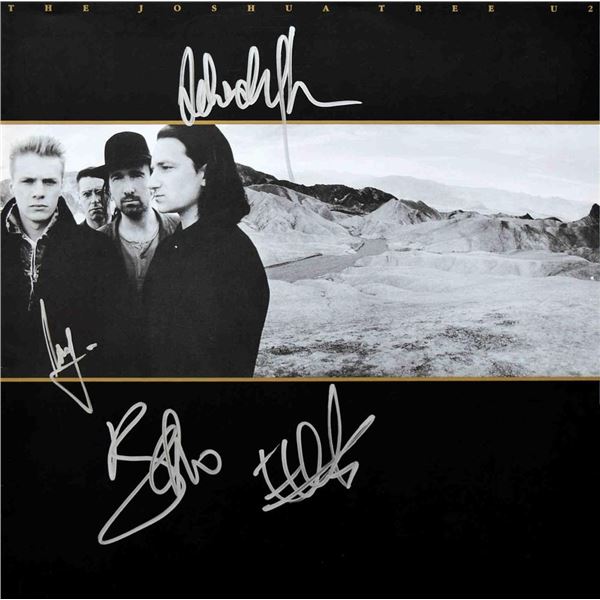 U2 Band signed insert booklet