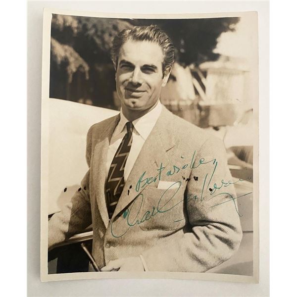 Charles Kovin signed photo