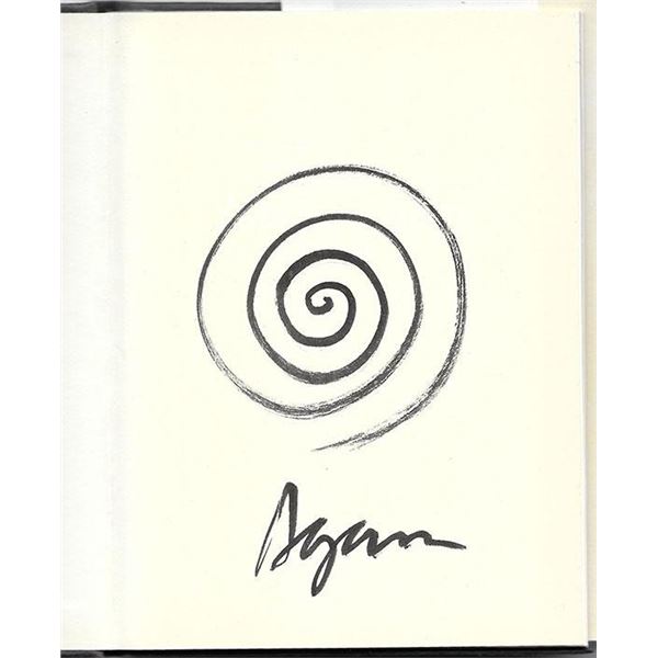 Israeli Kinetic Artist Yaakov Agam signed Book