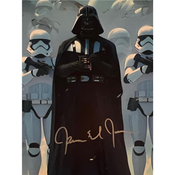 Star Wars Darth Vader James Earl Jones signed photo