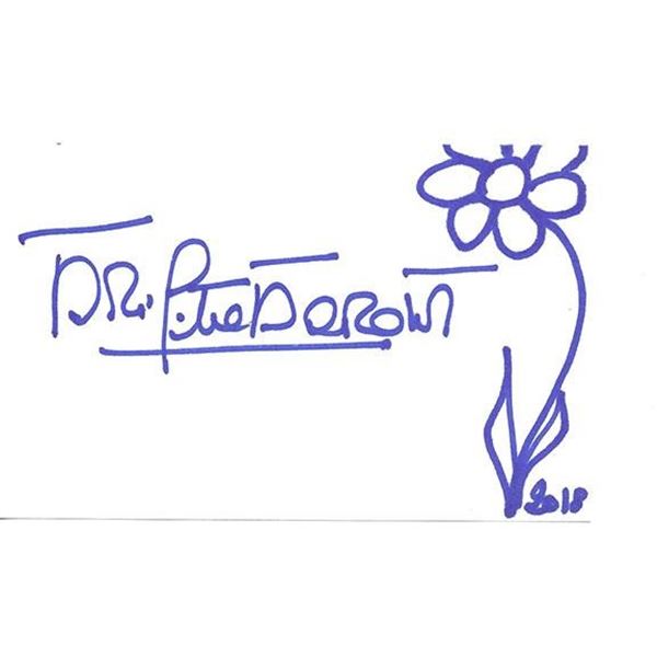 Brigitte Bardot original signed sketch