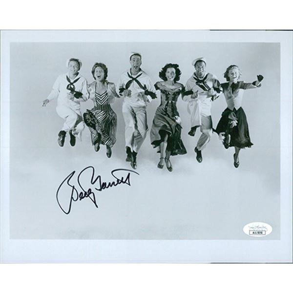 On The Town Betty Garrett signed photo. JSA Authenticated