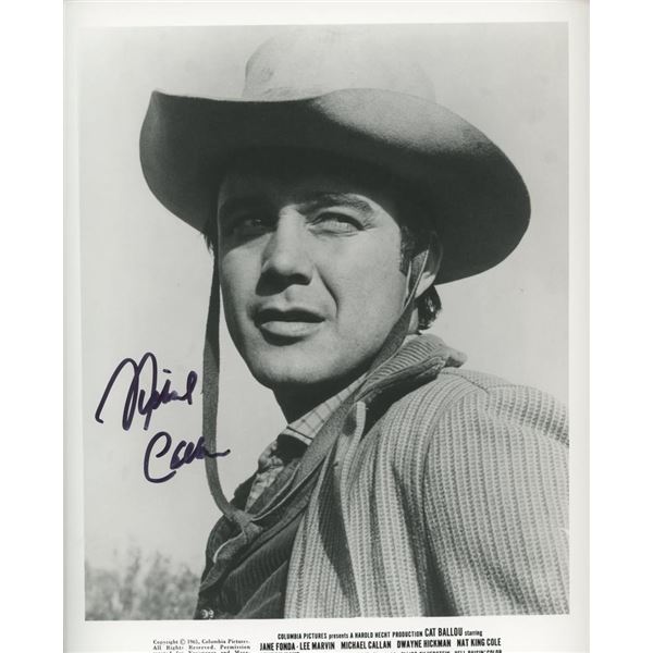 Cat Ballou Michael Callan signed photo