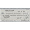 Image 1 : Apollo 7 Astronaut Walter Cunningham signed check