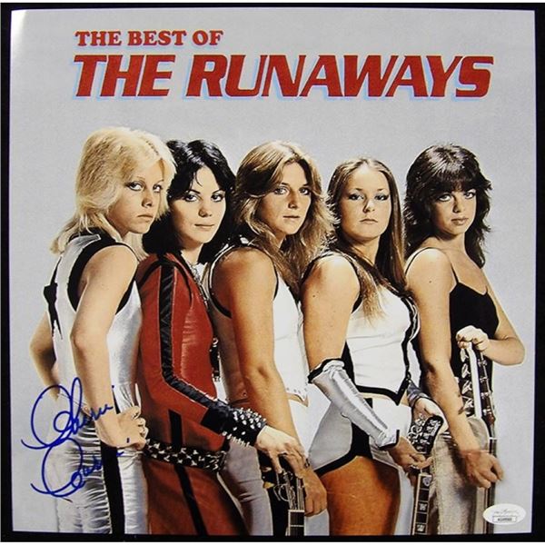 The Runaways Cherie Currie signed photo. JSA Authenticated