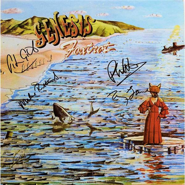 Genesis Foxtrot signed album