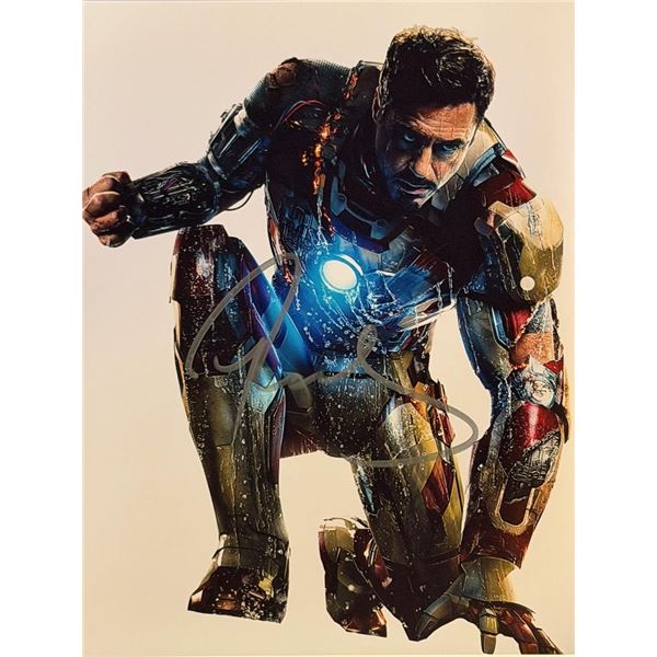 Iron Man Robert Downey Jr. signed photo