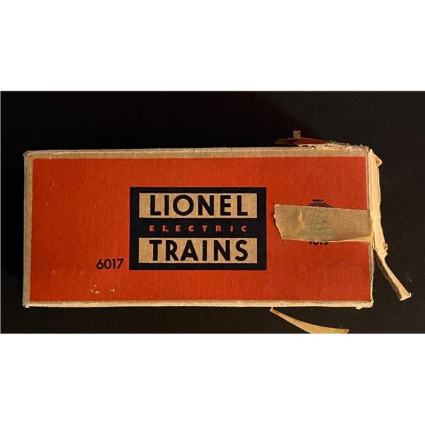 Lionel 6017 Lionel Lines red caboose circa 1955