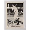 Image 1 : Bobby Thompson Signed Baseball Trading Card