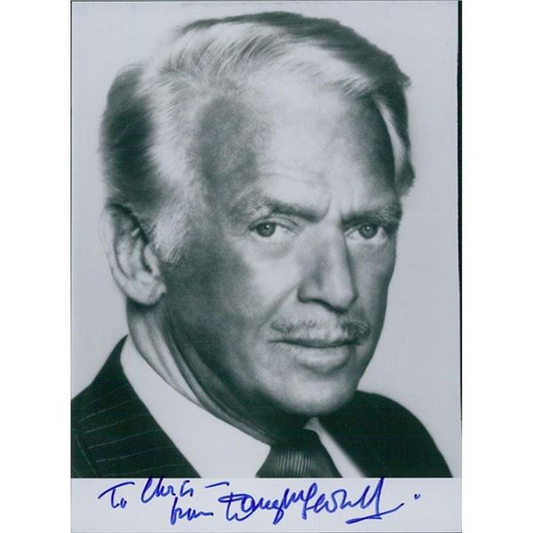 Little Ceaser Douglas Fairbanks Jr. signed photo. JSA Authenticated