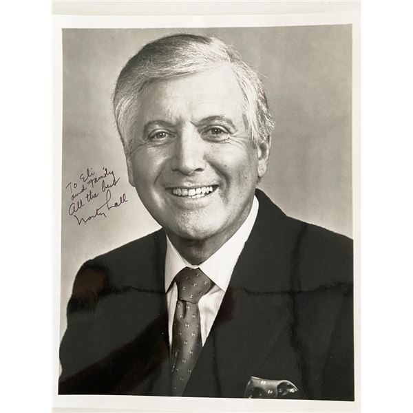 Lets Make A Deal Monty Hall signed photo