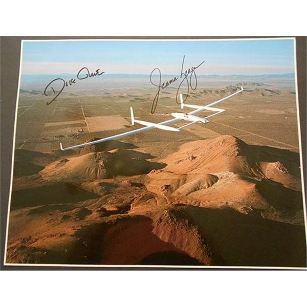 Dick Rutan Signed Artwork