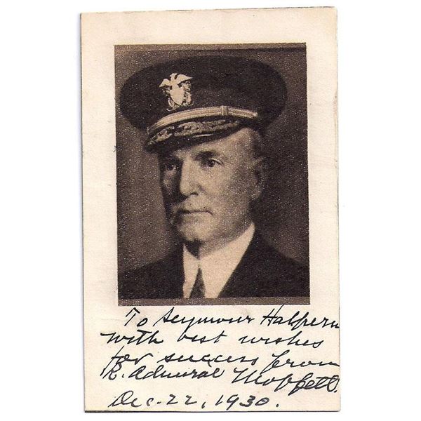 William Adgar Moffett Signed Photograph