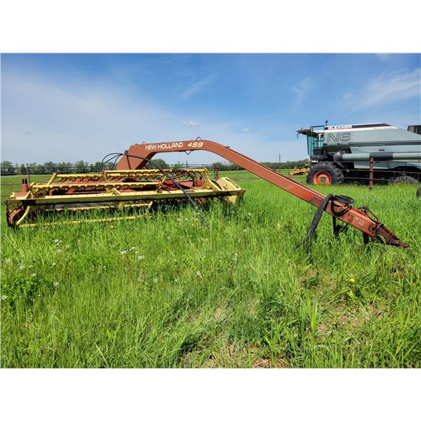 499 New Holland 12' Hydro swing Haybine, PTO driven hyd system (no PTO shaft), SN. 409810. The Estat