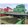 Image 8 : JD 7721 Pull Type Combine, hyd. PTO, Goodyear 23.1-20 rubber on 20 inch rims. Located at 23012 Twp 6