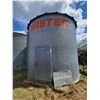 Image 1 : Twister 4 ring flat bottom grain bin. The Estate of Clarence Ewasiw, Located at 23012 Twp 604, North