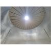 Image 5 : Twister 4 ring flat bottom grain bin. The Estate of Clarence Ewasiw, Located at 23012 Twp 604, North