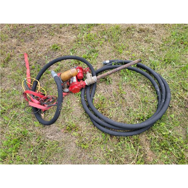 Fill Rite 12V high flow fuel pump, 20 gallon per minute.   Located at 23012 Twp 604, North West of T