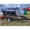 Image 2 : Lincoln Classic elec. welder. 220 amp mounted on a skid, on a homemade trailer. C/w tool box, hoses,