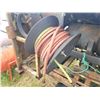 Image 9 : Lincoln Classic elec. welder. 220 amp mounted on a skid, on a homemade trailer. C/w tool box, hoses,