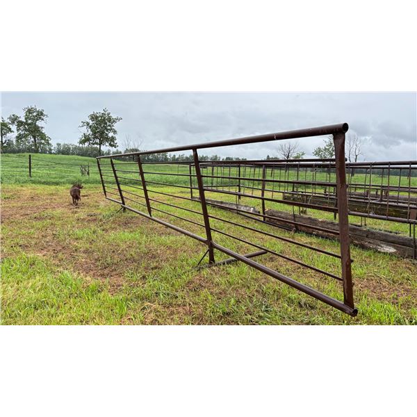2- Portable steel fence panel. Located at 23012 Twp. 604, North West of Thorhild. PH Gloria (780) 21