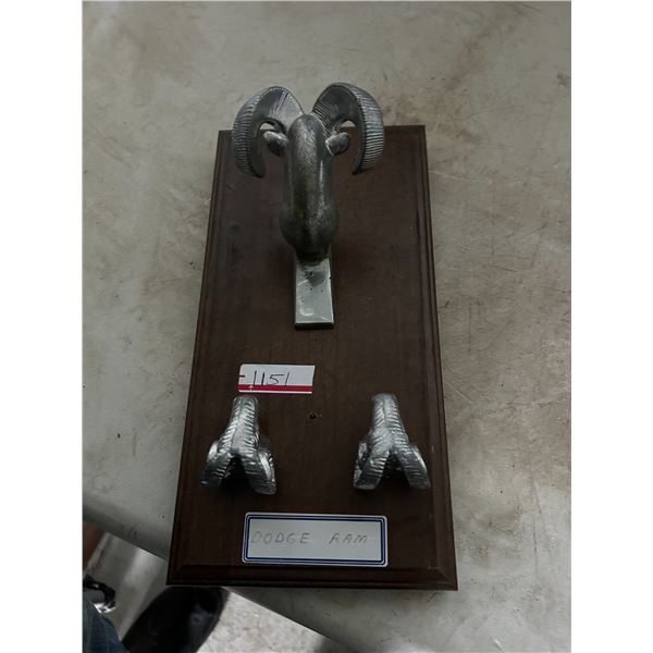 Dodge Ram hood ornament