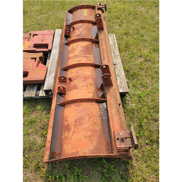 Snow Blade, fits Duzall loader unit on Lot #114's unit