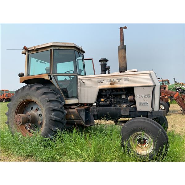 White 2-155 6cyl diesel, 3 hyds & return line, 1000 PTO, clean interior, 4240 hrs, SN 4005618, Ph Bi