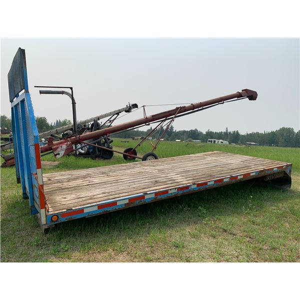 20ft truck deck x 96" c/w headache rack