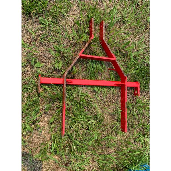 Red 3pt hitch frame