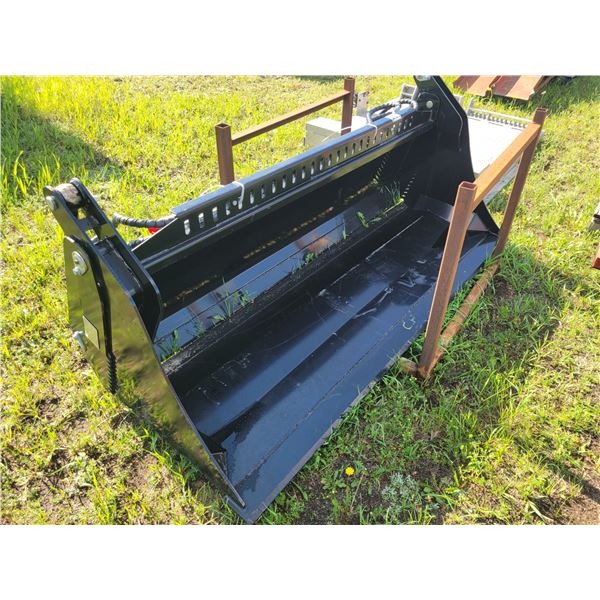 72" Hyd Skidsteer 4 in 1 bucket, new