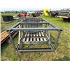 Image 3 : Grey metal shelf unit