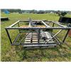 Image 4 : Grey metal shelf unit