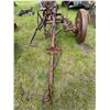 Image 4 : Single bottom breaking plow, missing one wheel