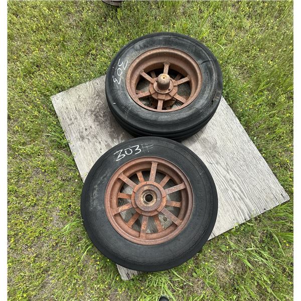 2 -17.50 -18 tires & rim