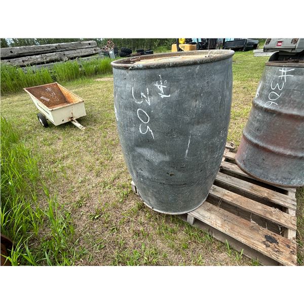 Very old Imperial oil drum