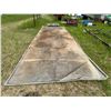 Image 1 : Approx 24ft car garage mat