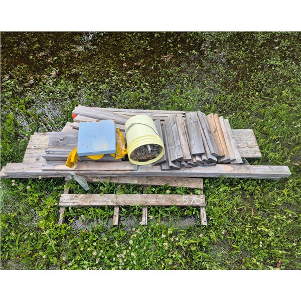 Pallet of misc. wood