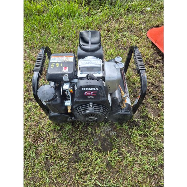 Honda GC 160 twin tank compressor, should run