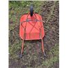 Image 1 : Orange wheelbarrow