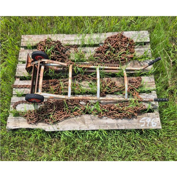 Jackall, 2 wheel cart, various tire chains