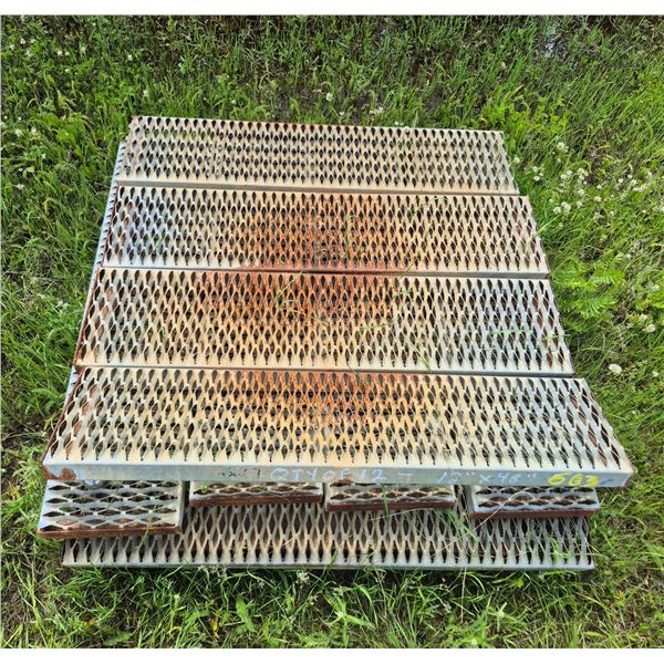 Approx 12- 12" x 48" grating