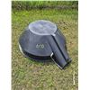 Image 1 : Black plastic hopper