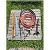 Image 1 : Various hoses, broom, screw jacks