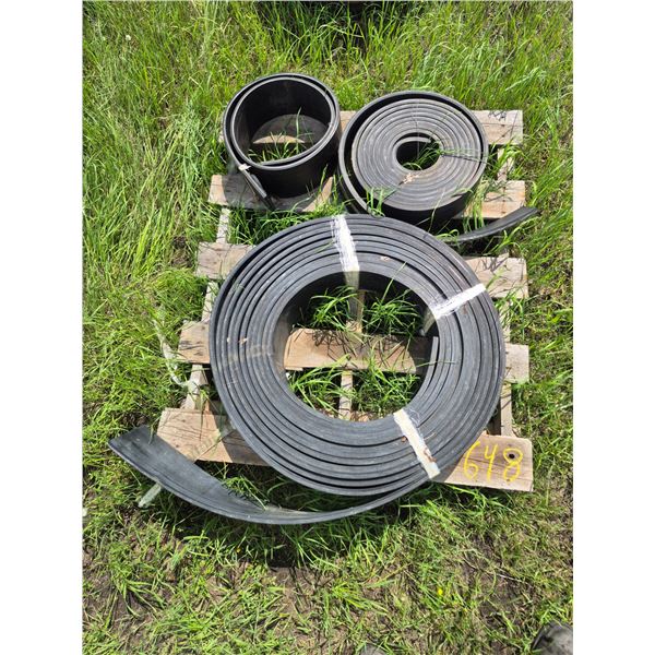 3 rolls of 4-6" belting
