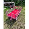 Image 1 : 2 x 4ft garden wagon w/ flip down sides