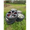 Image 1 : 12- various tires & rims